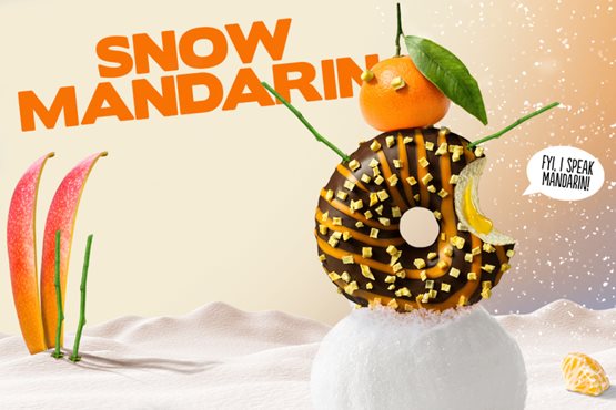 Donut Snow Mandarin